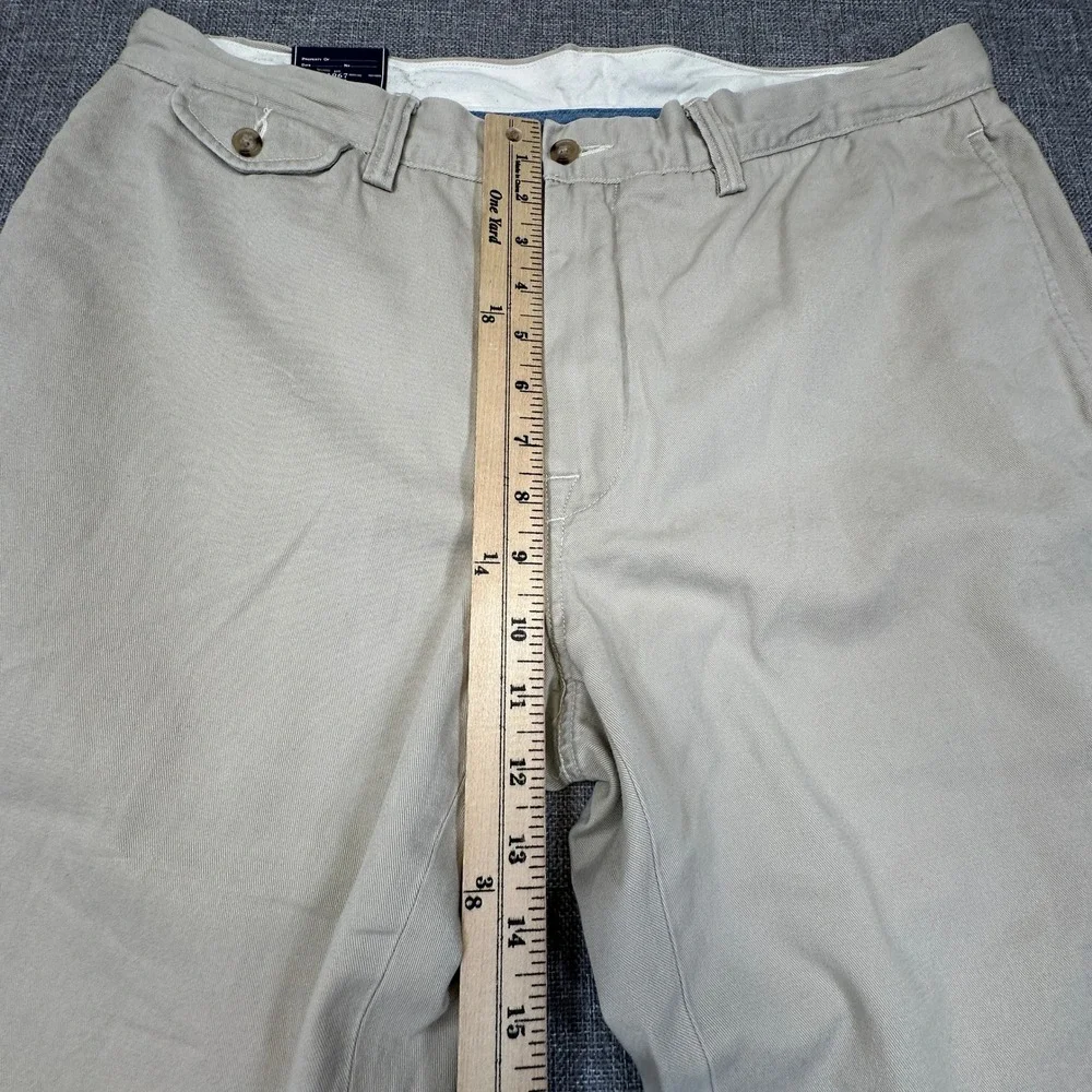 Polo Ralph Lauren Bedford Chino Pants Mens 35x32 (Fits 35x31) Straight‎ Fit NWOT